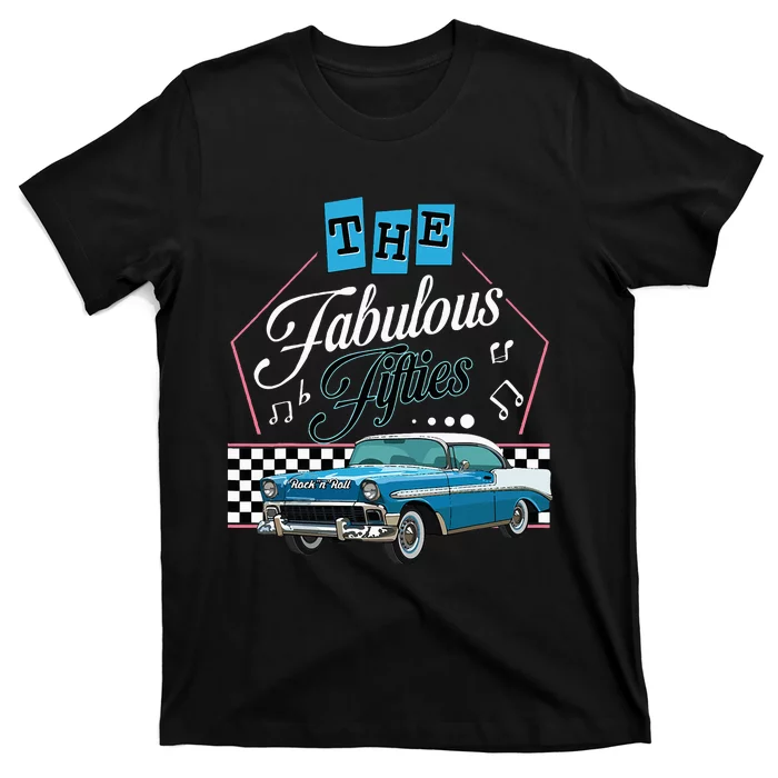 50s Hip Hop Retro 1950s Party Vintage Dance Car Dancer T-Shirt