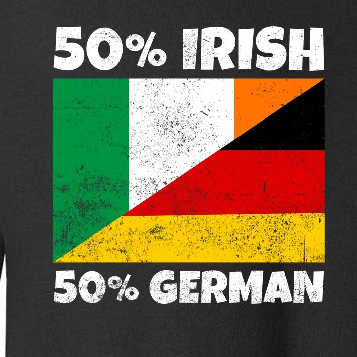 50 Irish 50 German Toddler Sweatshirt