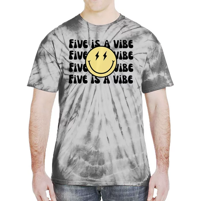 5 Is A Vibe Tie-Dye T-Shirt