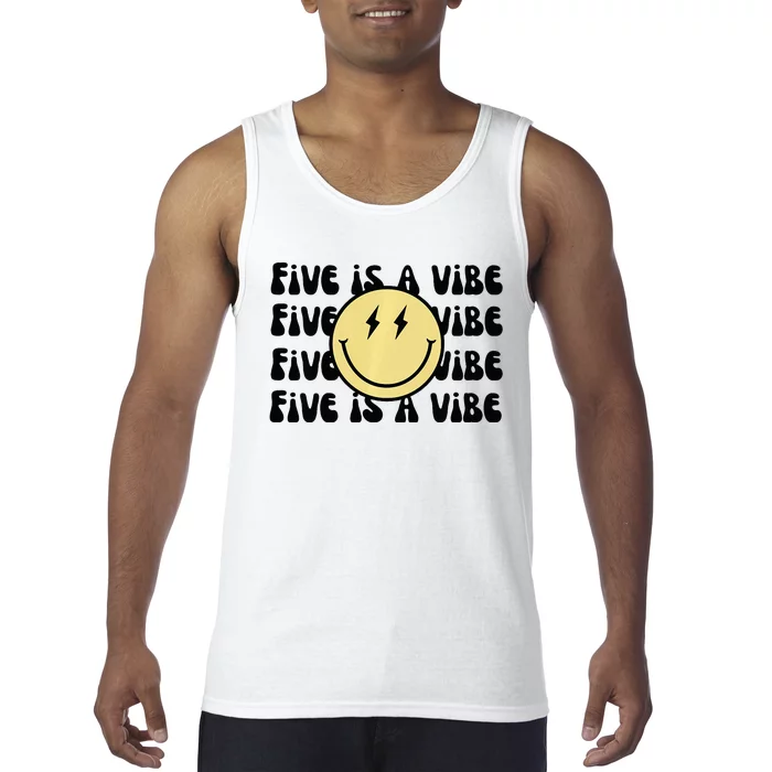 5 Is A Vibe Tank Top