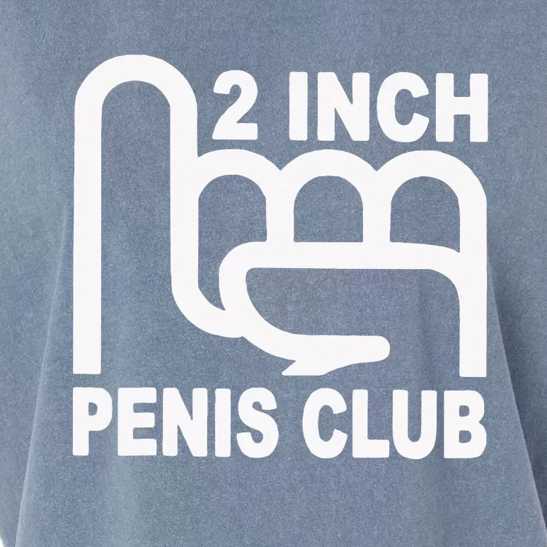 2 Inch Penis Club Garment-Dyed Women's Muscle Tee