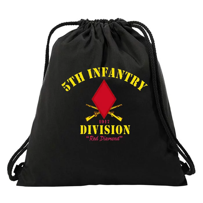 5th Infantry Division Veterans Day Drawstring Bag