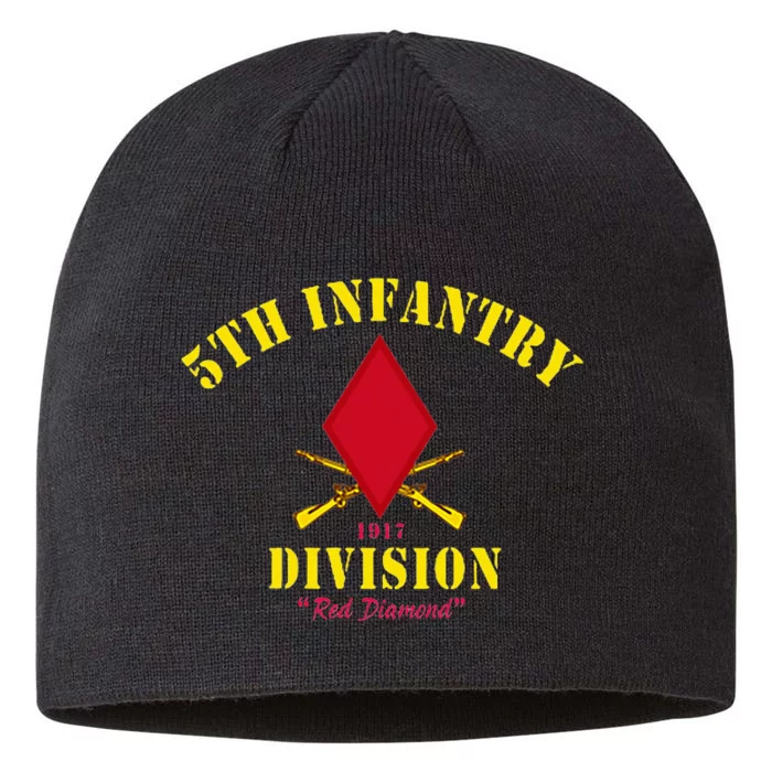 5th Infantry Division Veterans Day 8 1/2in Sustainable Knit Beanie