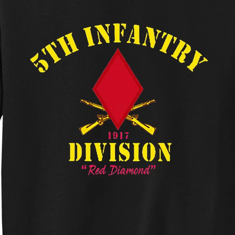 5th Infantry Division Veterans Day Tall Sweatshirt