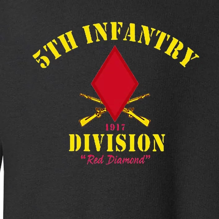 5th Infantry Division Veterans Day Toddler Sweatshirt