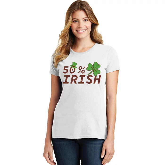 50 % Irish Half Irish Women's T-Shirt