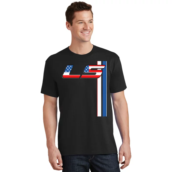 5.3l Ls 427 V8 Turbo Drag Car T-Shirt