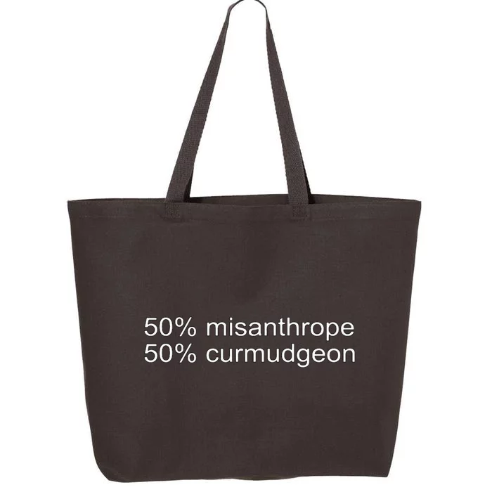 50 Misanthrope 50 Curmudgeon 25L Jumbo Tote