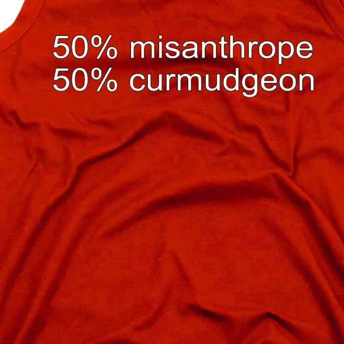 50 Misanthrope 50 Curmudgeon Tank Top