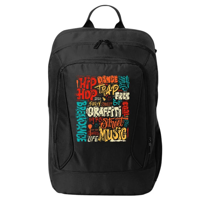 50th Music And Hip Hop Graffiti Cassette City Backpack