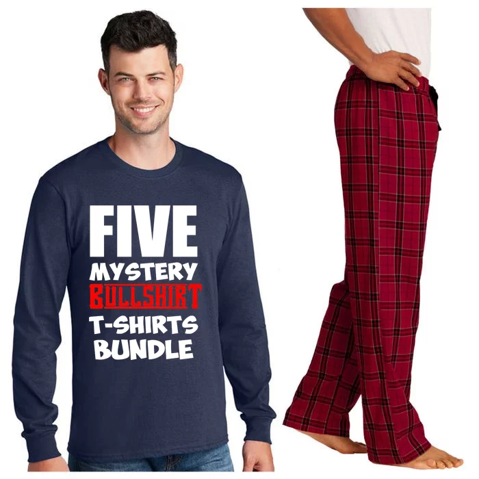 5 Mystery Bundle Funny Offensive Multibuy Long Sleeve Pajama Set