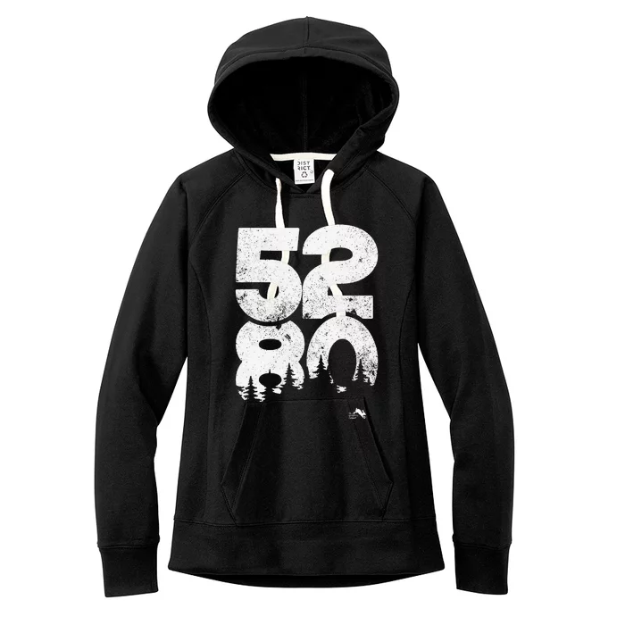 5280 Mile High Denver Colorado Women's Fleece Hoodie