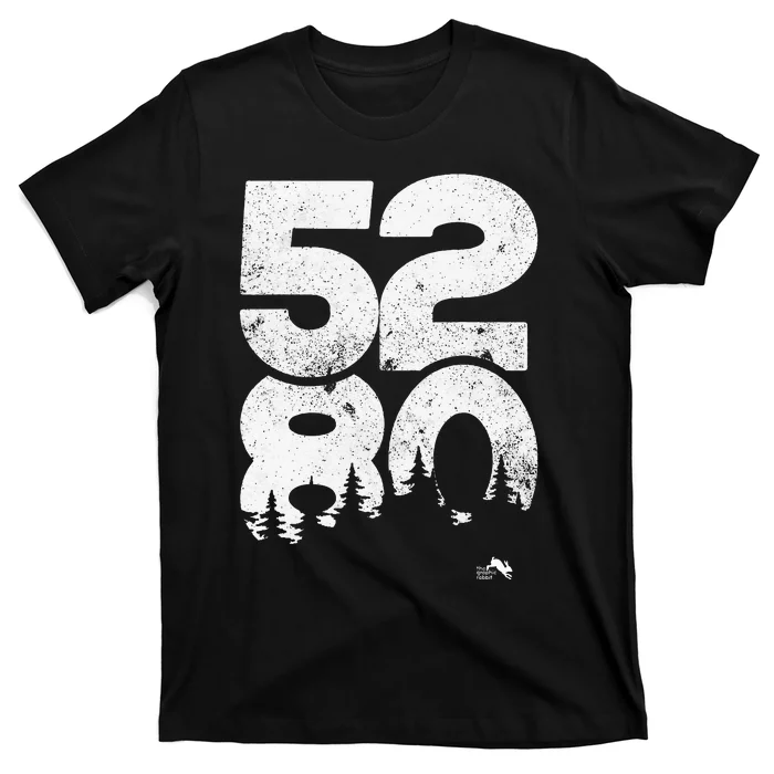 5280 Mile High Denver Colorado T-Shirt