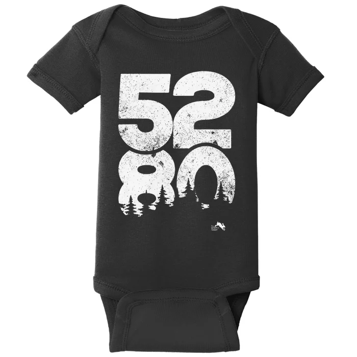 5280 Mile High Denver Colorado Baby Bodysuit