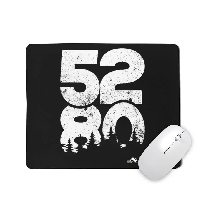 5280 Mile High Denver Colorado Mousepad