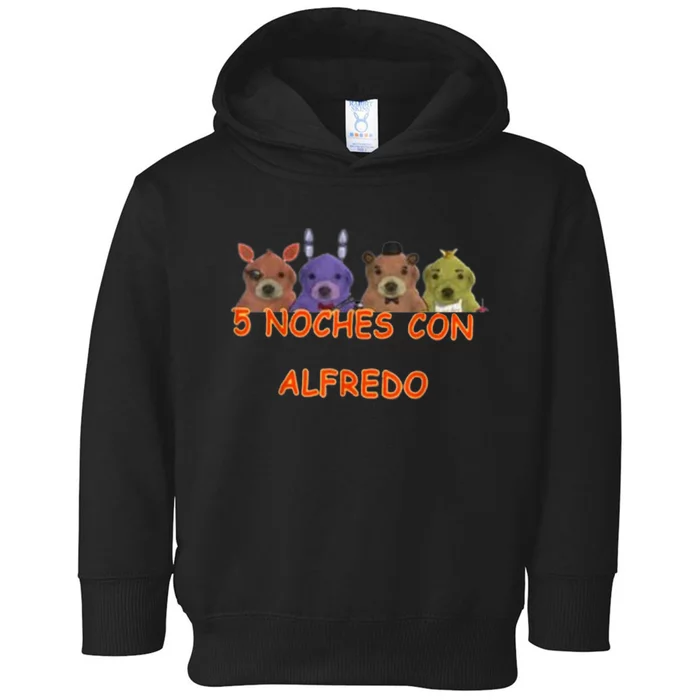 5 Noches Con Alfredo Funny Meme Toddler Hoodie