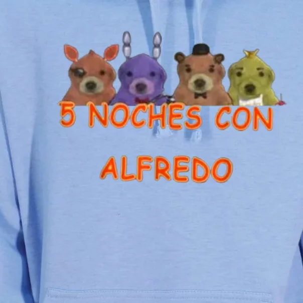 5 Noches Con Alfredo Funny Meme Unisex Surf Hoodie