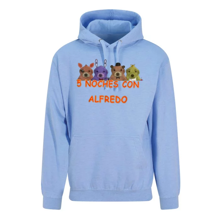 5 Noches Con Alfredo Funny Meme Unisex Surf Hoodie