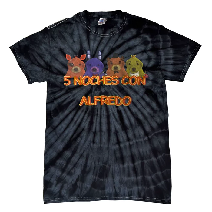 5 Noches Con Alfredo Funny Meme Tie-Dye T-Shirt