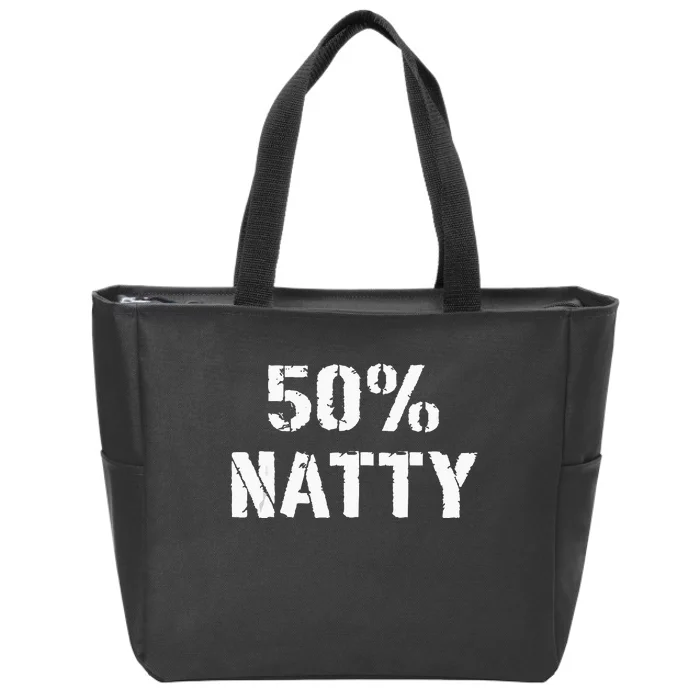 50 Natty Funny Weight Lifting Steroid Joke Zip Tote Bag