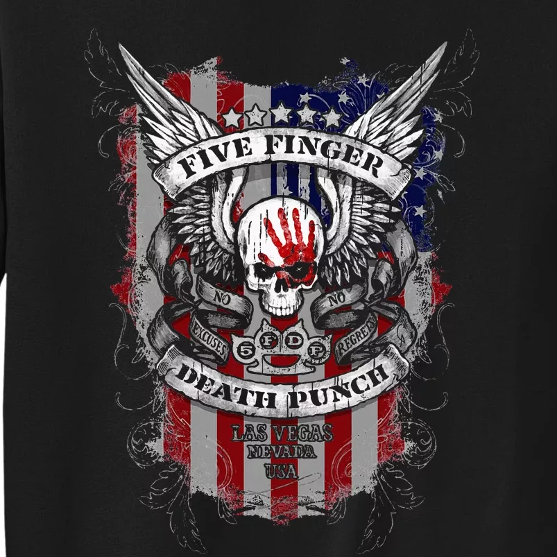 5fdp No Regrets Stars & Stripes American Flag Sweatshirt