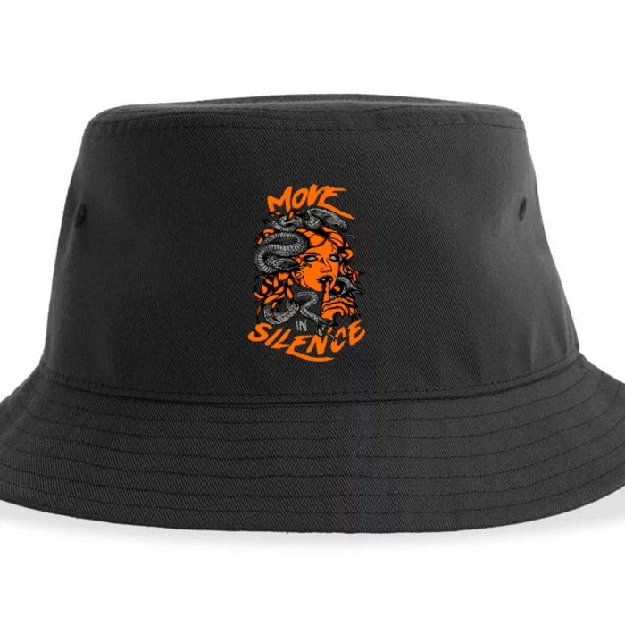 5 Olive Army Solar Orange Black Retro Match Mis Sustainable Bucket Hat