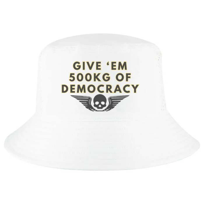 500kg Of Democracy Divers 2 Funny Game Cool Comfort Performance Bucket Hat