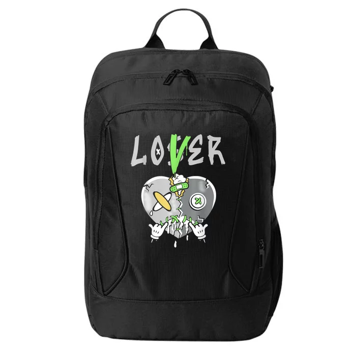 5 Retro Green Bean Loser Lover Heart Shoes 5s Green Bean City Backpack