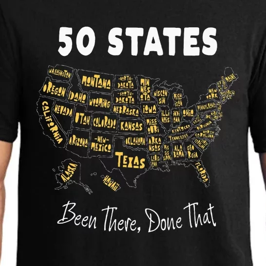 50 States Been There Done That Souvenir Pajama Set