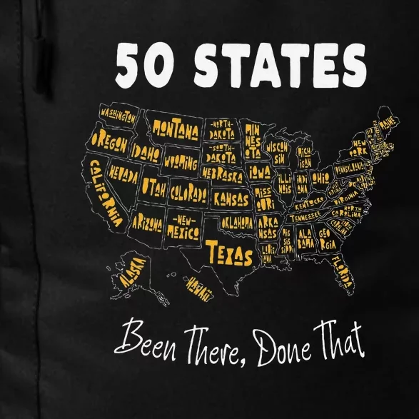 50 States Been There Done That Souvenir Daily Commute Backpack