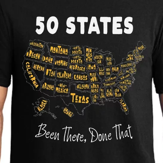 50 States Been There Done That Souvenir Pajama Set