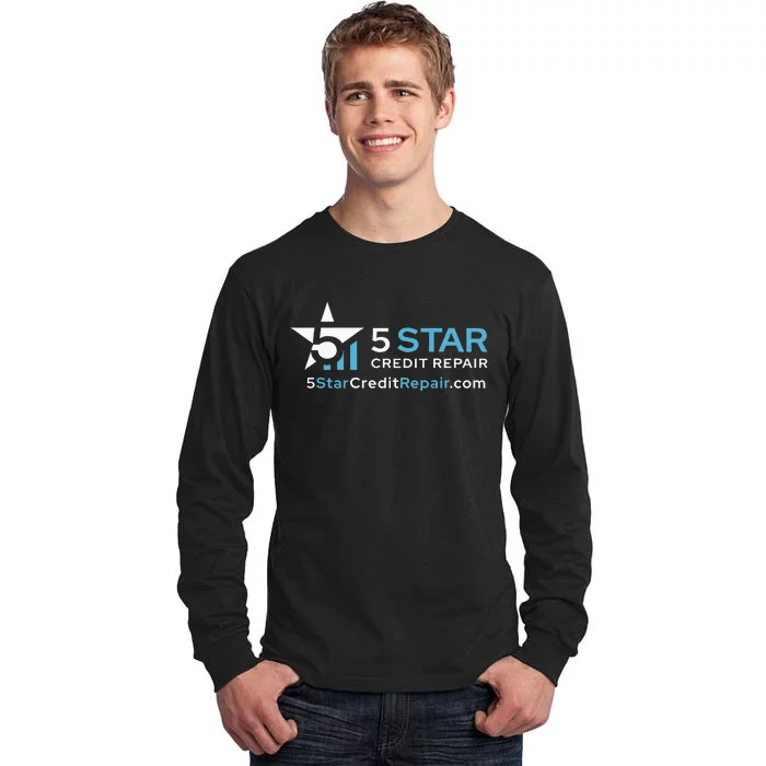 5 Star Credit Repair Tall Long Sleeve T-Shirt