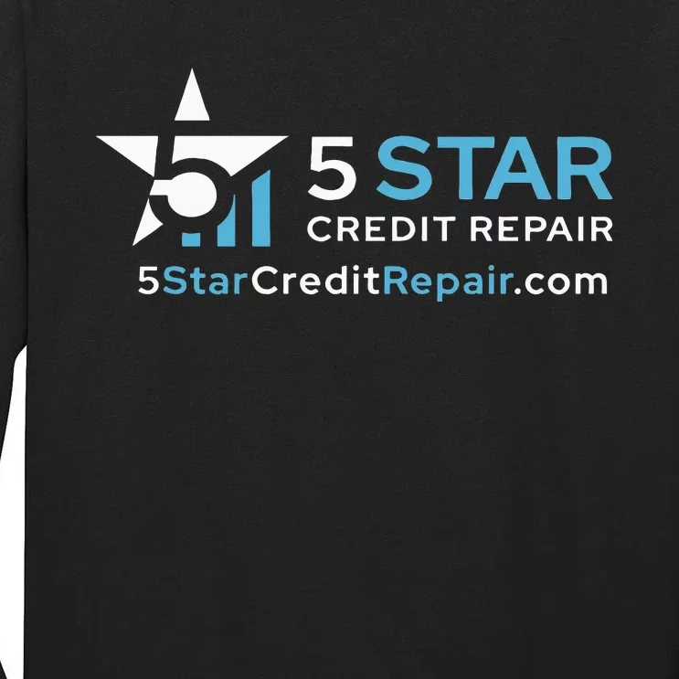 5 Star Credit Repair Tall Long Sleeve T-Shirt