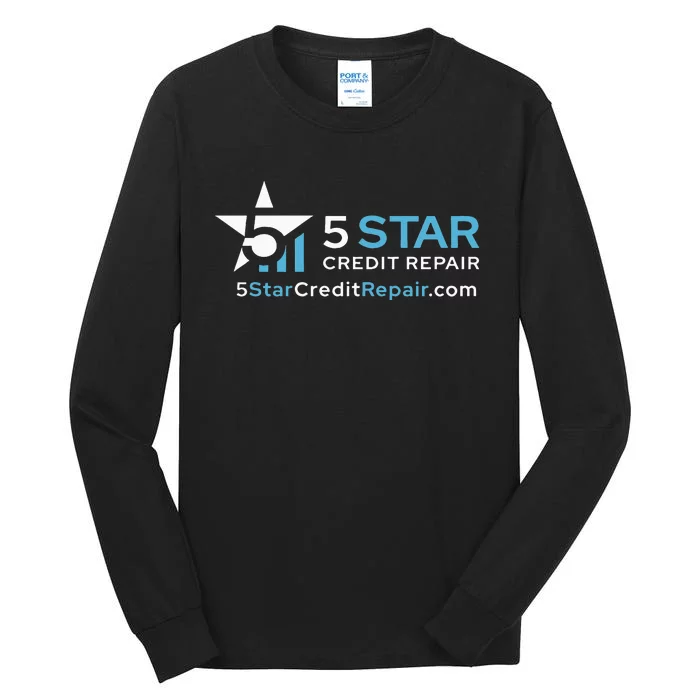 5 Star Credit Repair Tall Long Sleeve T-Shirt