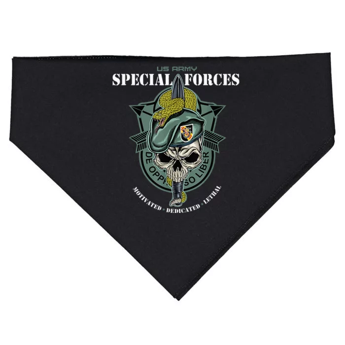 5th Special Forces Group Vietnam Veteran USA-Made Doggie Bandana