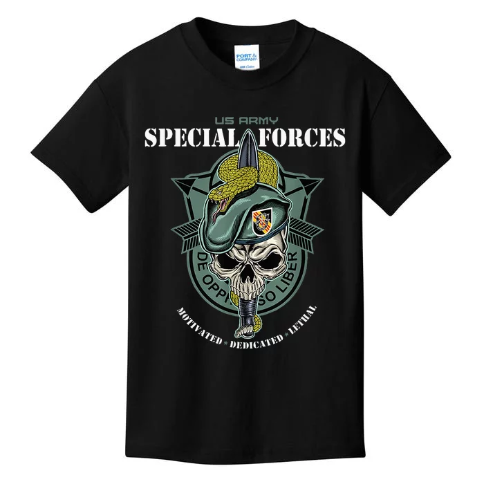 5th Special Forces Group Vietnam Veteran Kids T-Shirt