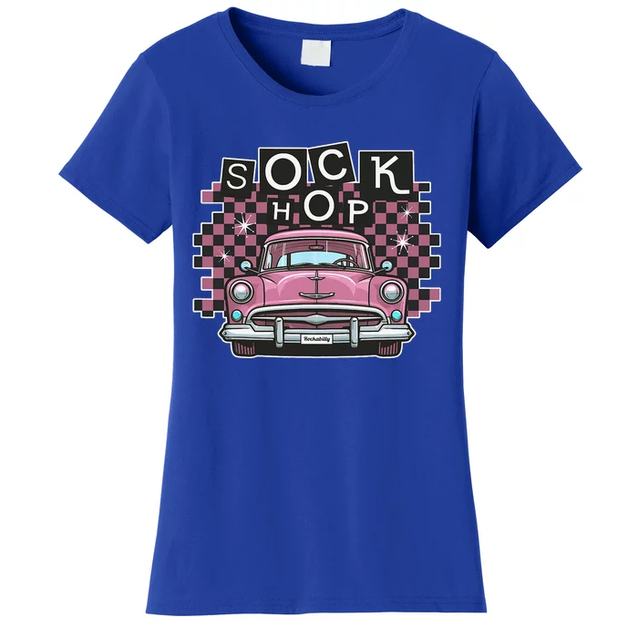 50s Sock Hop Dance Part Retro 1950s Party Doo Wop Rockabilly Women's T-Shirt