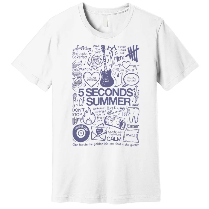 5 Seconds Of Summer Premium T-Shirt