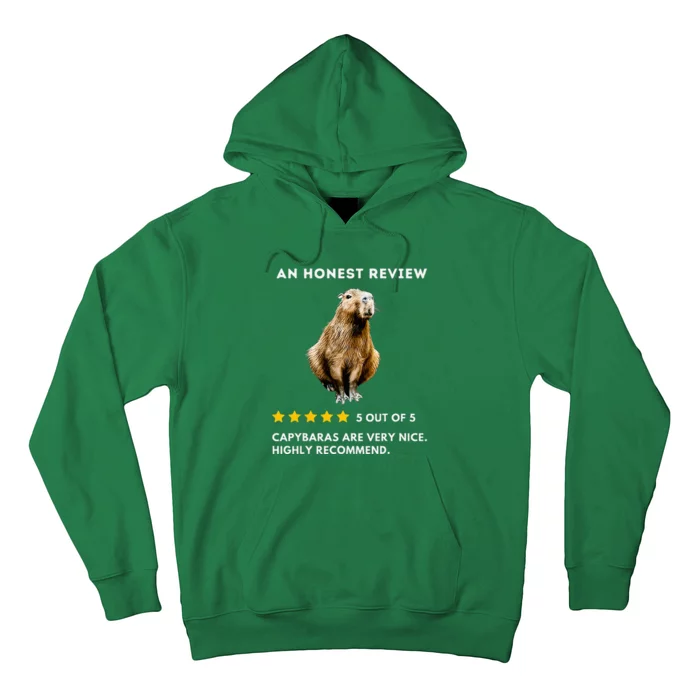 5 Star Review Capybara Hoodie