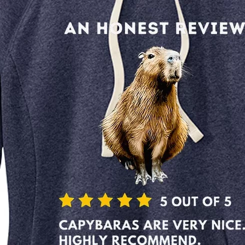 5 Star Review Capybara Women's Fleece Hoodie