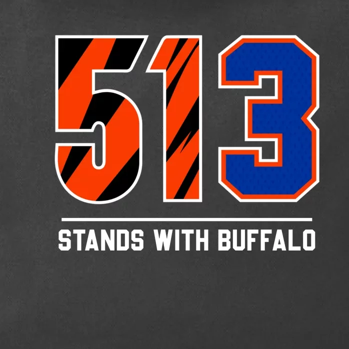 513 Stands With Buffalo Love For 3 Pray For Damar Zip Tote Bag