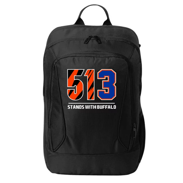 513 Stands With Buffalo City Backpack