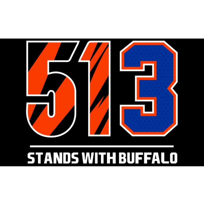 513 Stands With Buffalo Bumper Sticker