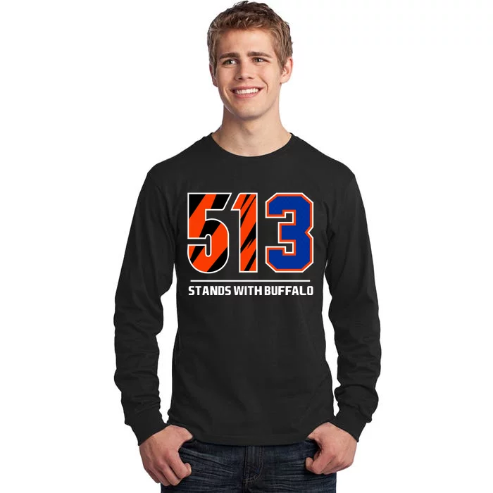 513 Stands With Buffalo Tall Long Sleeve T-Shirt