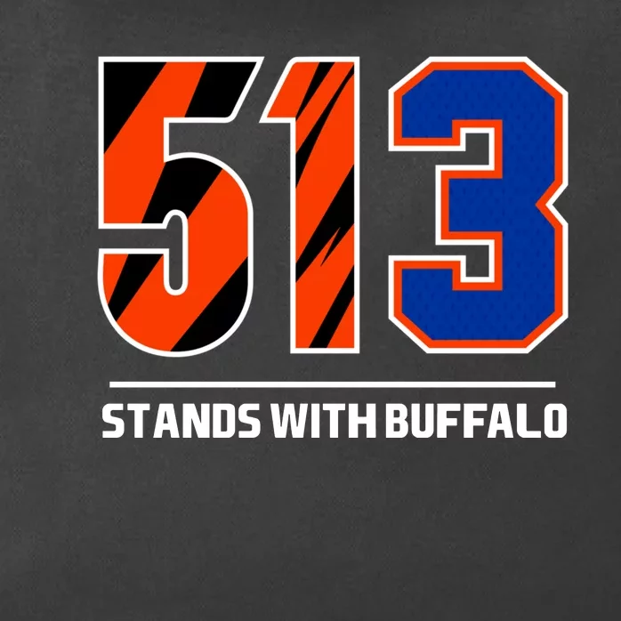 513 Stands With Buffalo Zip Tote Bag