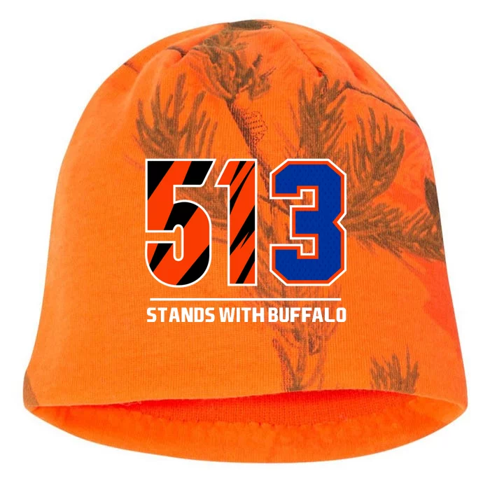 513 Stands With Buffalo Kati - Camo Knit Beanie