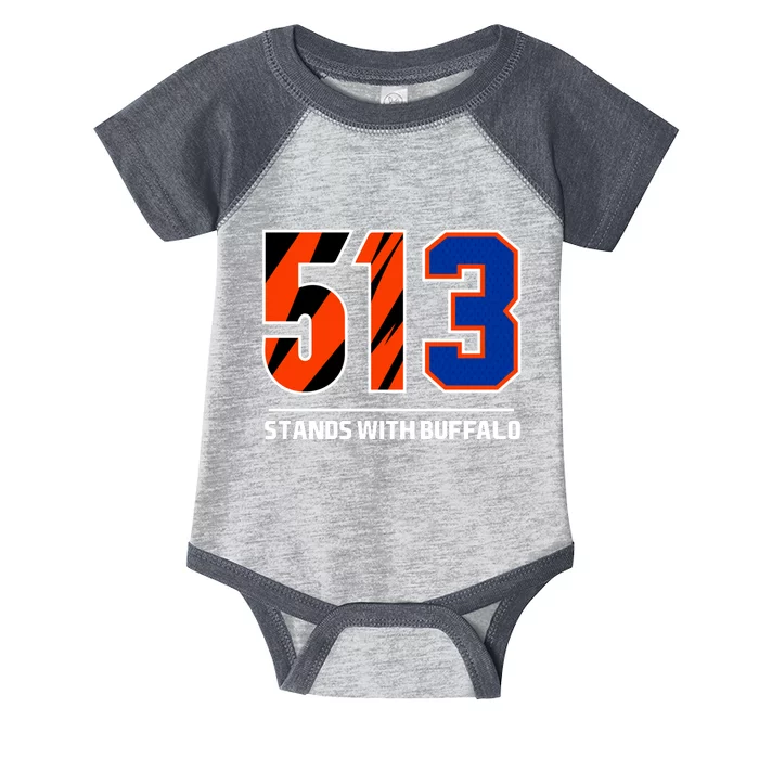 513 Stands With Buffalo Infant Baby Jersey Bodysuit