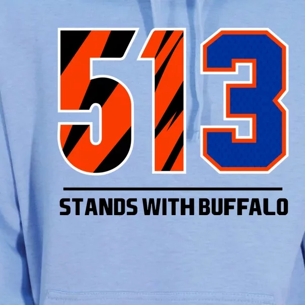 513 Stands With Buffalo Unisex Surf Hoodie