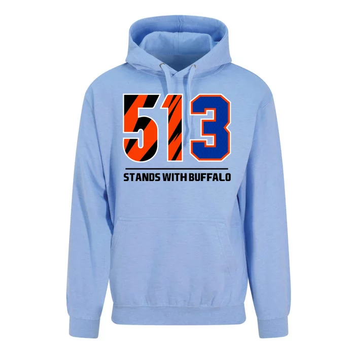 513 Stands With Buffalo Unisex Surf Hoodie