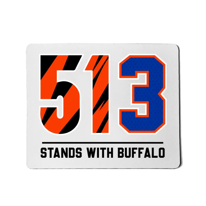 513 Stands With Buffalo Love For 3 Pray For Damar Mousepad